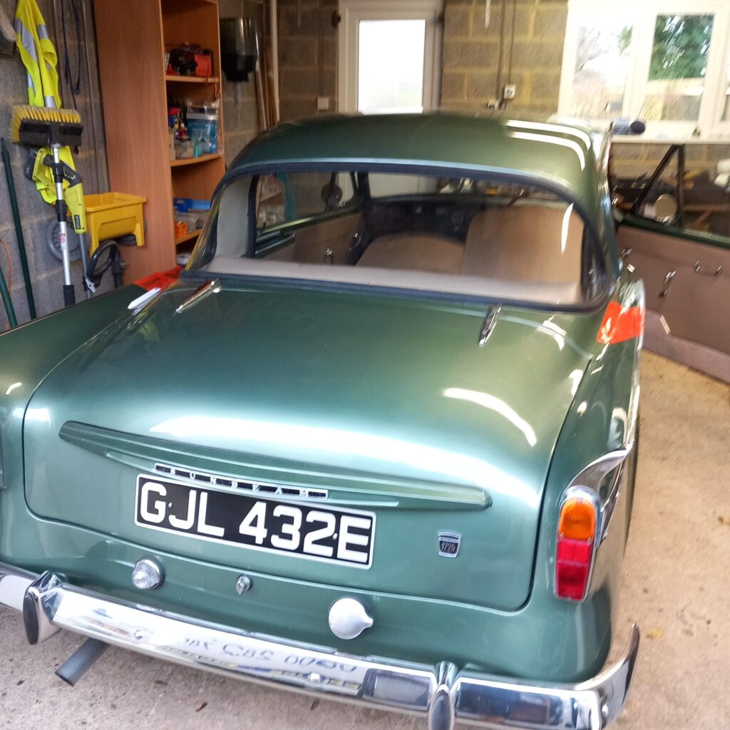 sunbeam rapier rear fitted